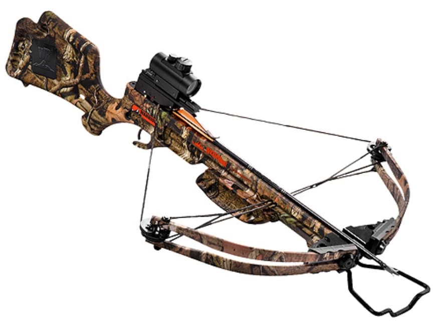 Wicked Ridge by TenPoint Warrior Crossbow Package Ridge-Dot Red Dot