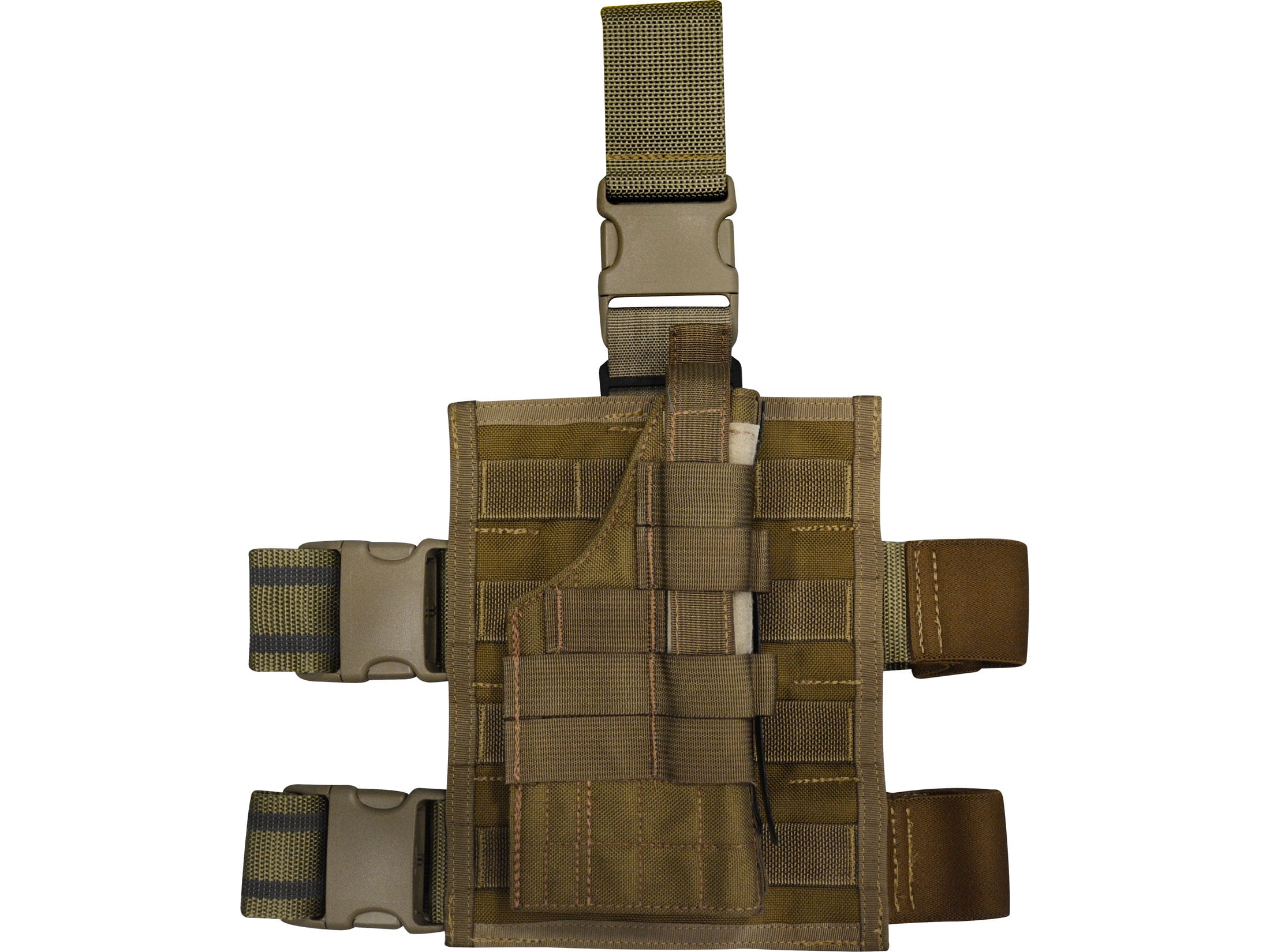 Military Surplus MOLLE II Holster Thigh Panel Grade 1 Ambidestrous