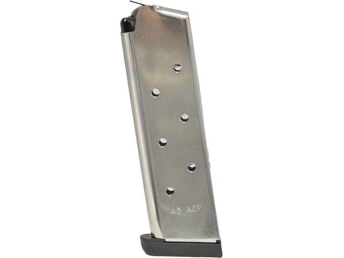Springfield Armory 1911 Government, Commander Magazine 45 ACP 8-Round Stainless Steel