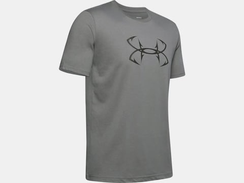 Under Armour Men's Fish Logo Short Sleeve Shirt Polyester/Cotton