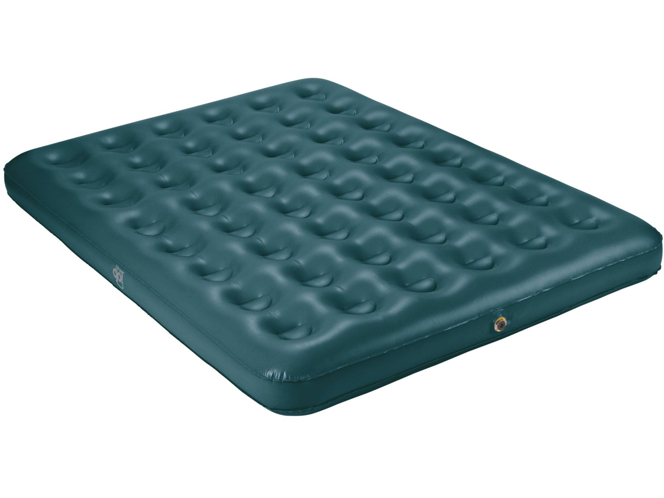 Coleman Go! Single High Air Mattress Queen PVC Green