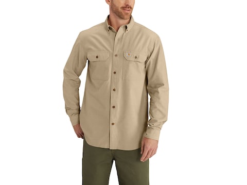 carhartt men's fort lightweight chambray