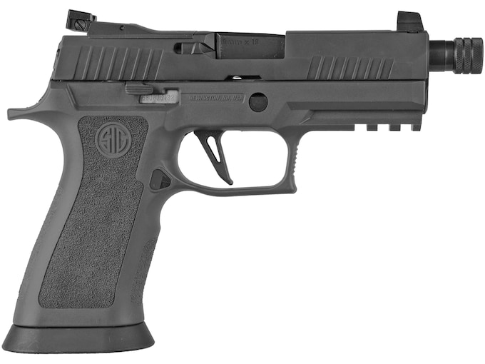 Sig Sauer P320 XCarry Legion 9mm Luger Pistol 4.6″ Threaded Barrel 17+1 Round Legion Gray Slide Gray Grip Stainless Frame – Open Box