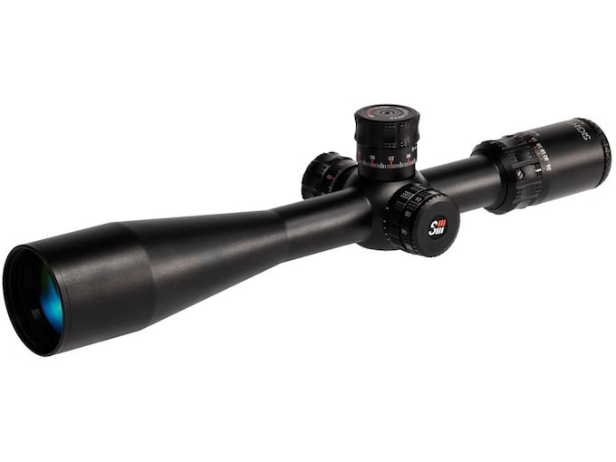Sightron SIII PLR Rifle Scope 30mm Tube 6-24x50mm Zero Stop Side Focus Illuminated MOA-H Reticle Matte