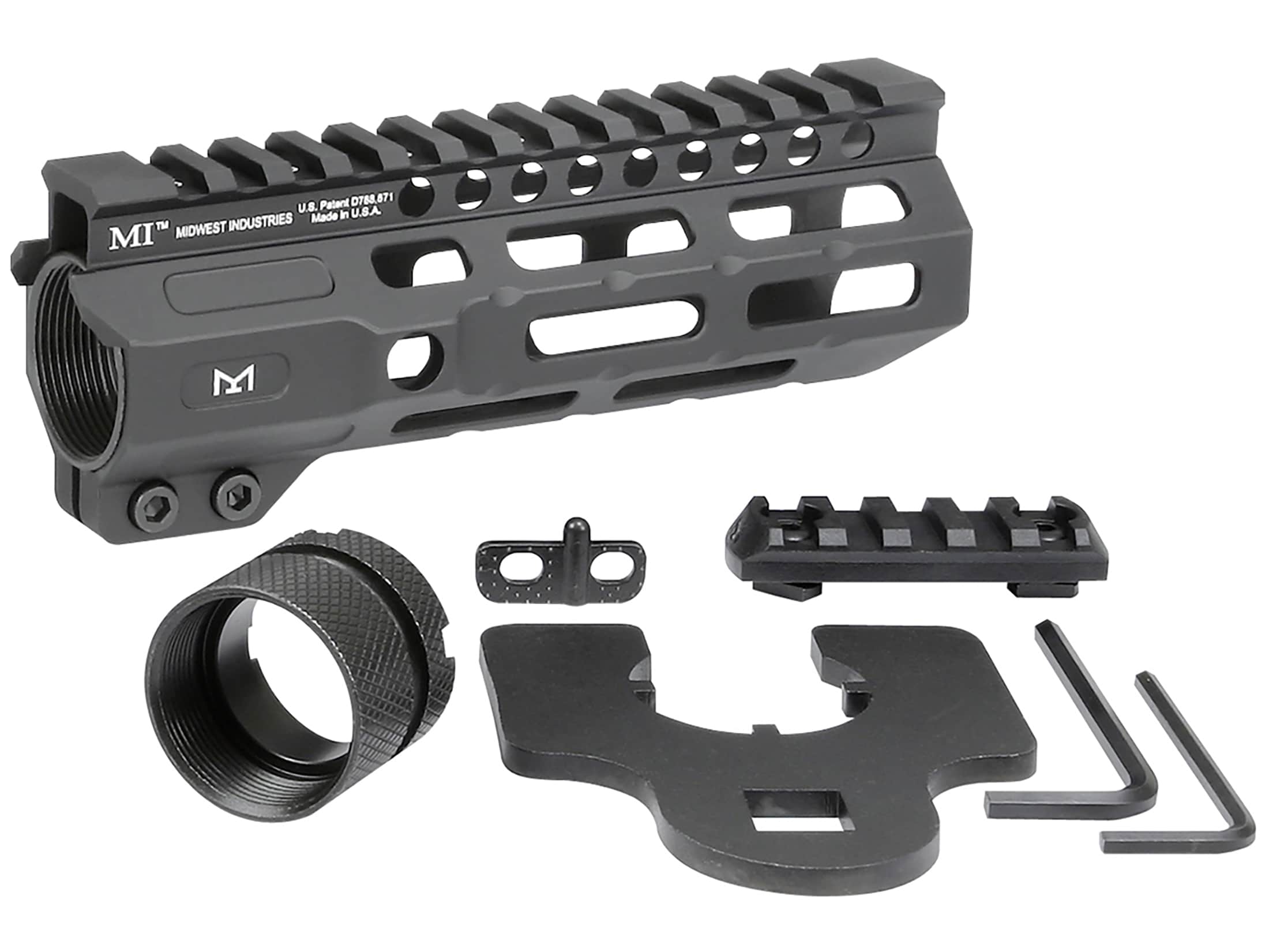 Midwest Industries Combat Rail AR-15 M-LOK Handguard