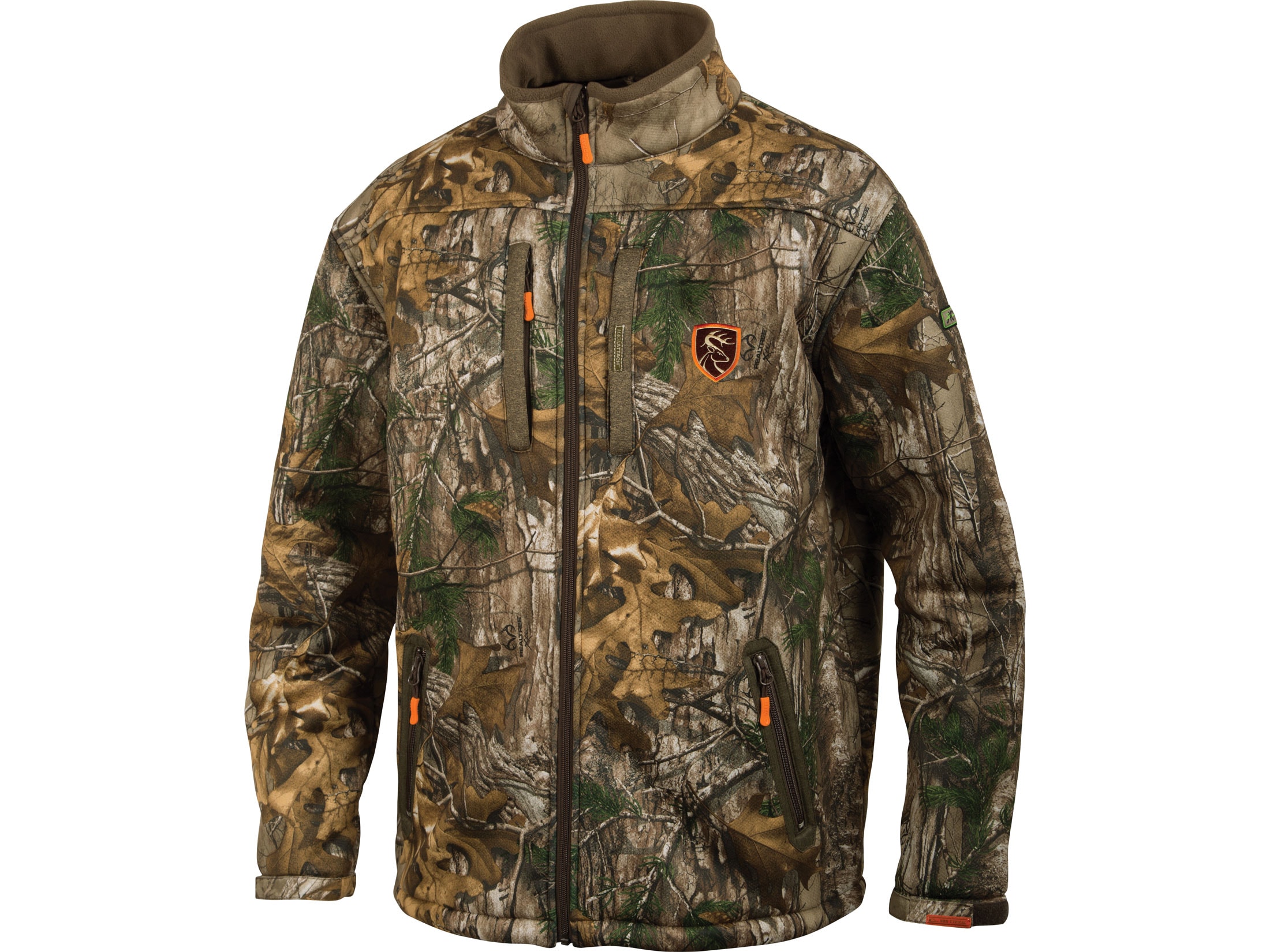 Drake Non-Typical Men's Silencer Full Zip Jacket Polyester Mossy Oak