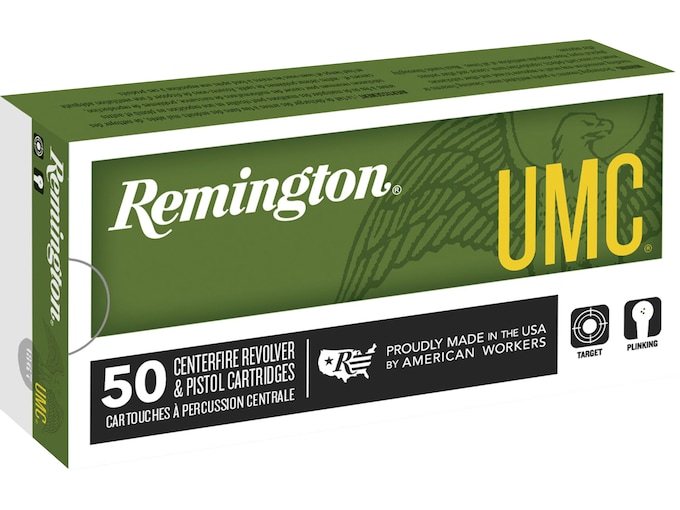 Remington UMC 9mm Luger Ammo 115 Grain Full Metal Jacket Case of 500 (10 Boxes of 50)