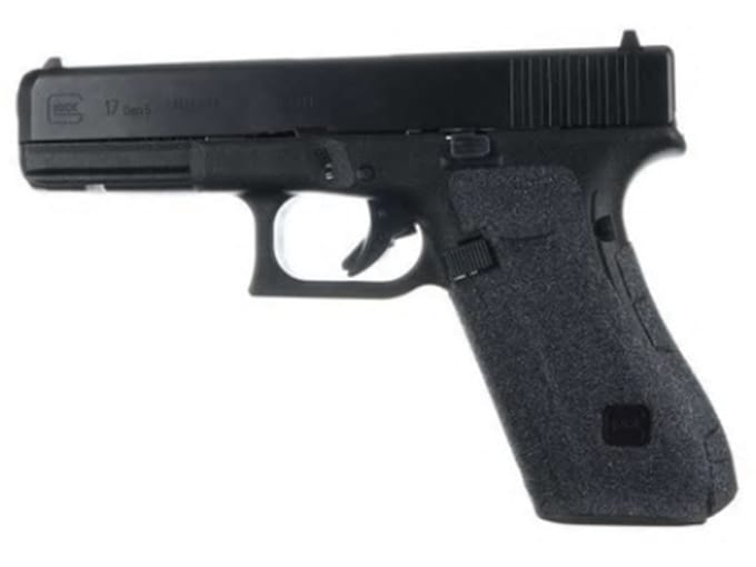 Talon Grips Grip Tape for Glock 19X, 17, 17 MOS, 22, 24, 31, 34, 35, 37, 45 Gen 5 No Backstrap Granulate Black