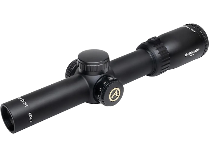 Athlon Optics Midas BTR Gen 2 HD Rifle Scope 30mm Tube 1-6x 24mm Illuminated ATSR16 Reticle Black
