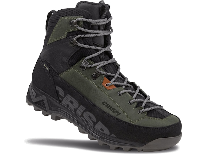 Crispi Boots Men's Altitude GTX 8" Waterproof Hunting Boots Leather Olive 14 D