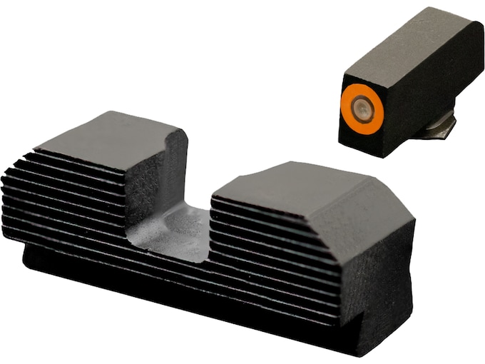 XS Sight Systems Sight Set Minimalist Orange Standard Height Glock 17, 19, 22-24, 26, 27, 31-36, 38