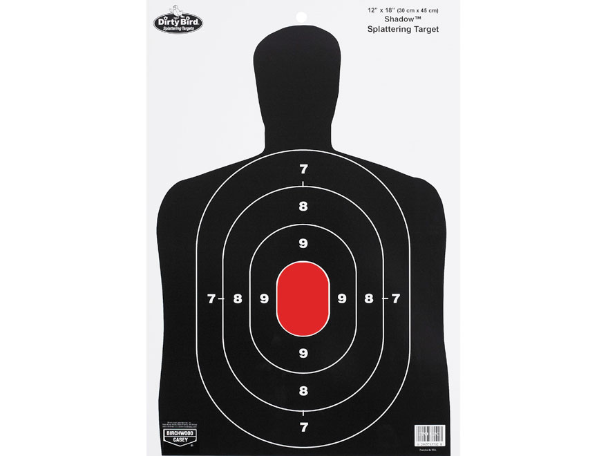 Birchwood Casey Dirty Bird BC27 12 x 18 Targets 8PK