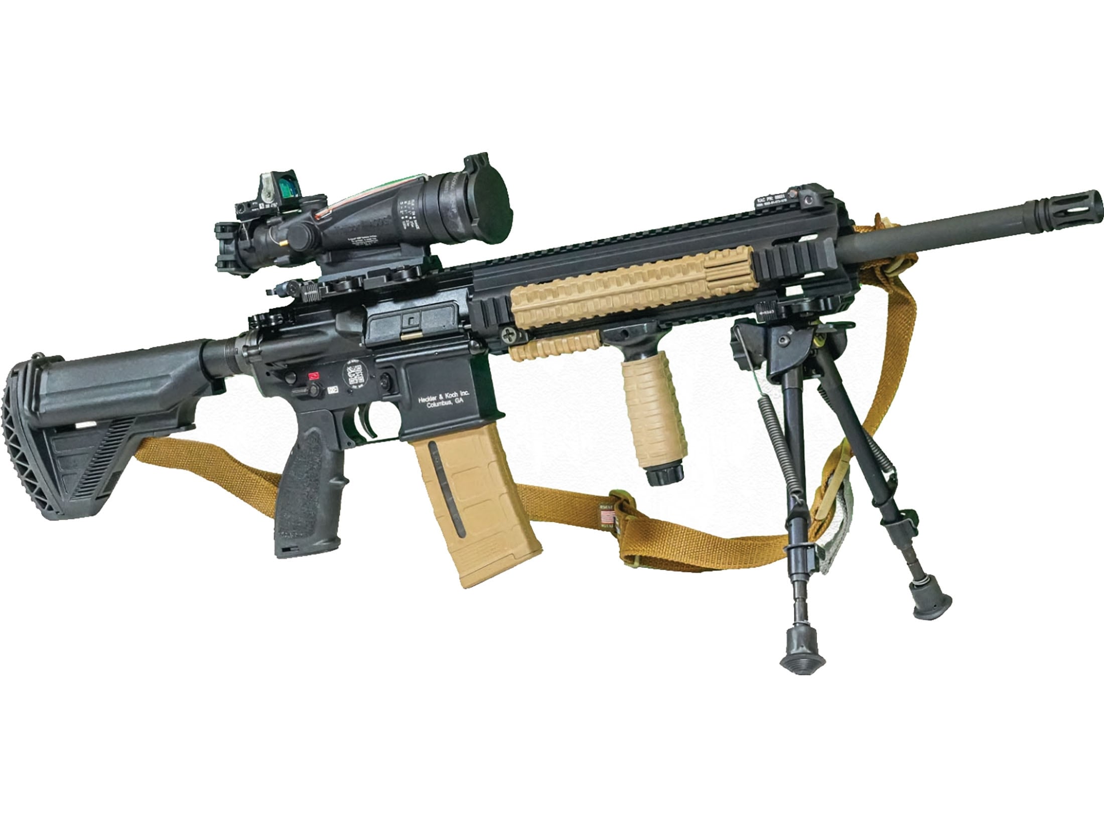 Hk mr27 deployment kit semi automatic rifle 5 56x45mm nato 16 5 matte