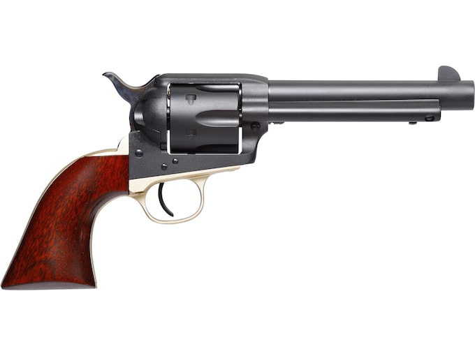 Taylor’s & Company Old Randall 45 Colt (Long Colt) Revolver 5.5″ Blued Barrel 6 Round Walnut Grip
