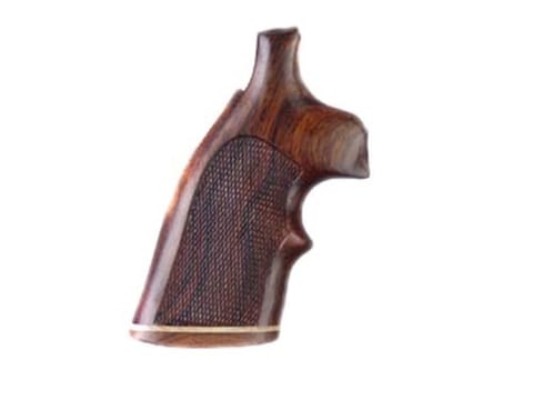 Hogue Fancy Hardwood Grips Accent Stripe Top Finger Groove Colt Python