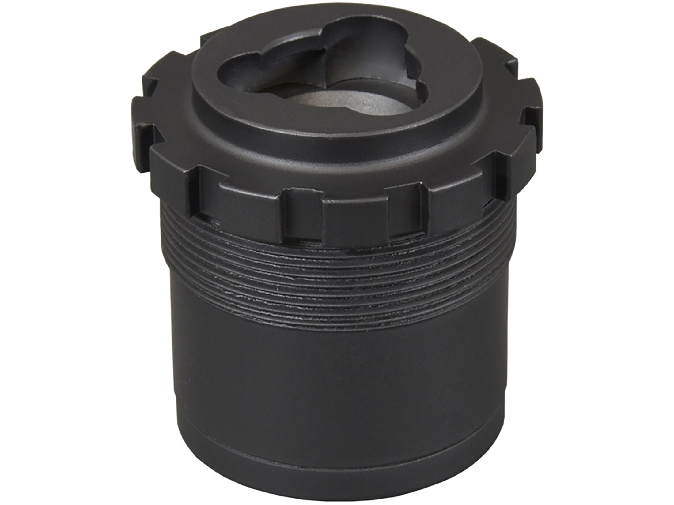 Yankee Hill Machine HD 3 Lug Adapter 1 3 8 24 Thread SS Black Yankee Hill Machine HD 3 Lug Adapter 1 3 8 24 Thread SS Black