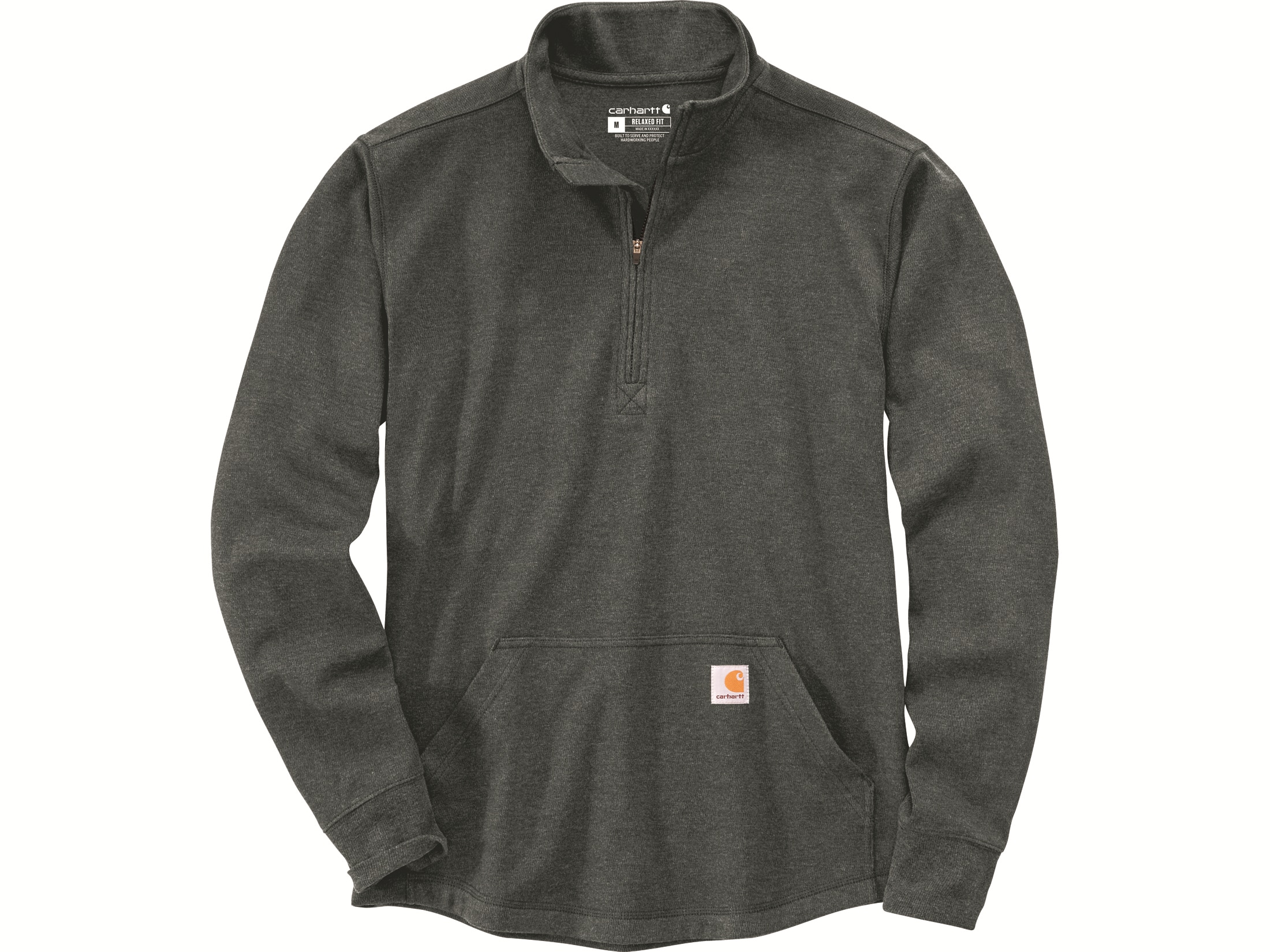 Carhartt Men's Relaxed Fit Heavyweight Long Sleeve Thermal Half Zip