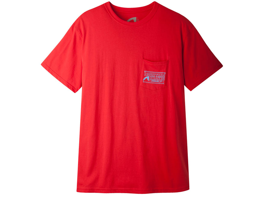 Mountain Khakis Men's Drawn Logo T-Shirt Short Sleeve Cotton Athletic