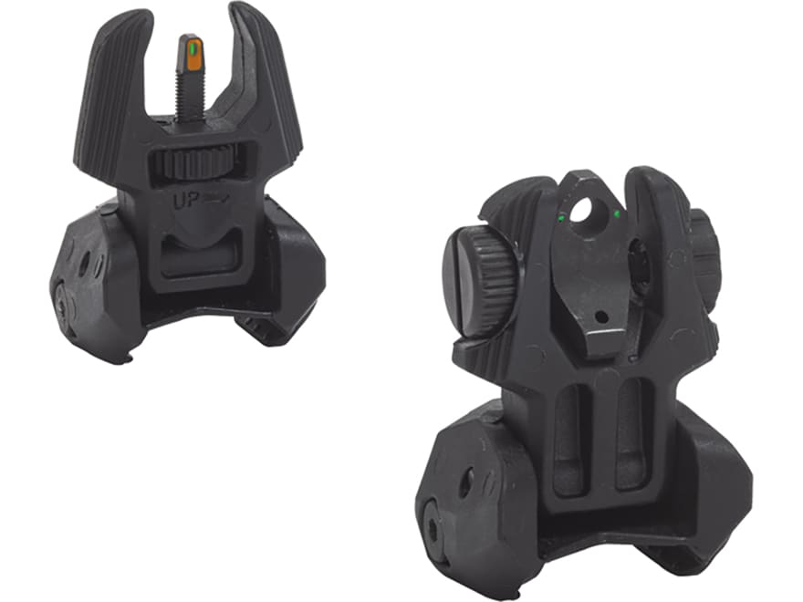 Meprolight FRBS FlipUp Night Sight Set AR15 Hyper Bright Front,