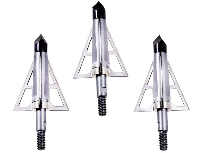 Allen 14694 CX Terminus Broadhead Stainless Steel Blades Silver 3 Pack