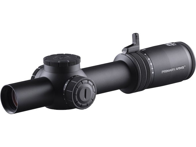 Primary Arms PLxC Compact RDB Gen II Rifle Scope 30mm Tube 1-8x 24mm Illuminated ACSS Raptor 5.56 Reticle Matte Black