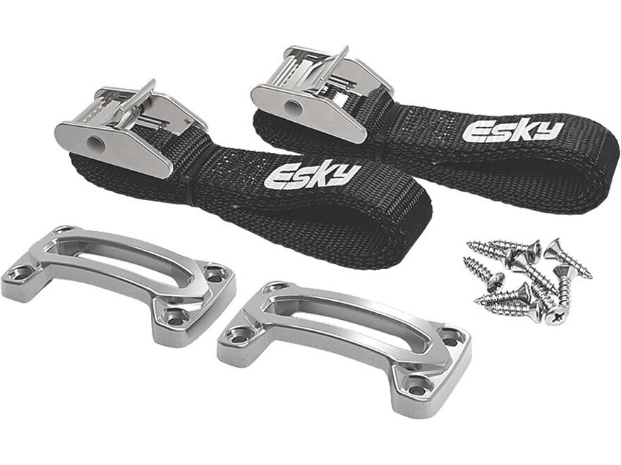 Coleman Esky Cooler TieDown Kit Steel Black
