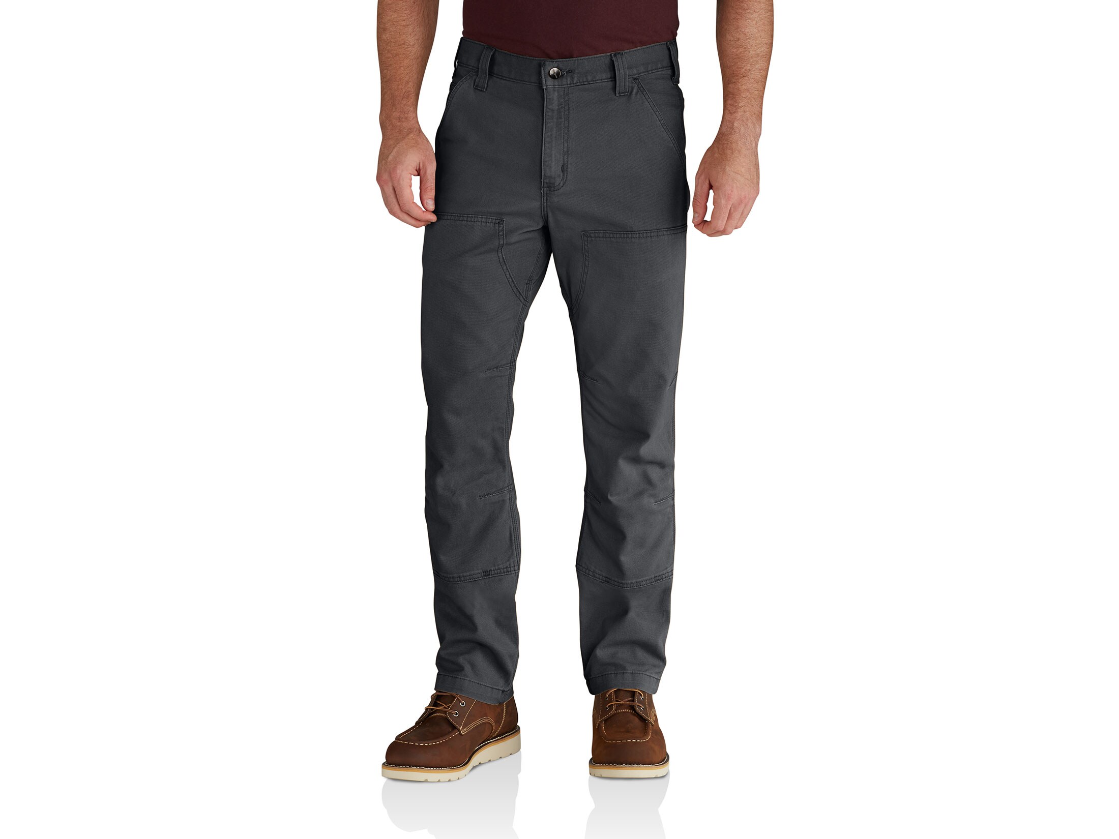 Carhartt Men's Rugged Flex Relaxed Fit Canvas Double Front Utility