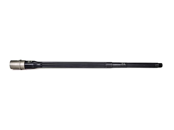 Faxon Match Series Heavy Fluted AR-10 Barrel 308 Winchester 20" Heavy, Fluted Contour 1:10" Twist Black Nitride