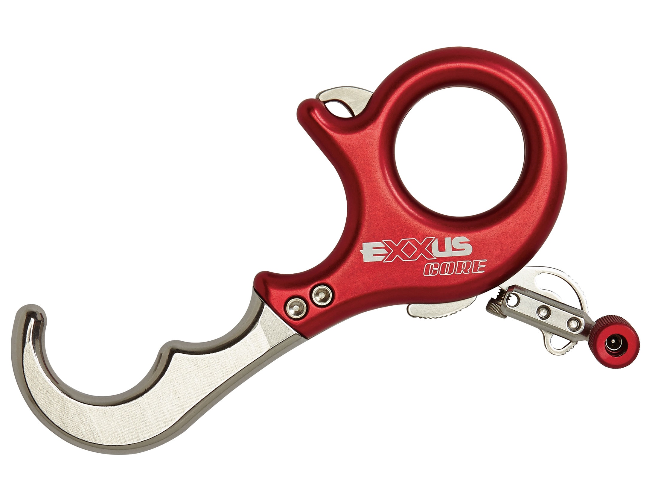 Scott Archery Exxus Core 4Finger Handheld Bow Release Red