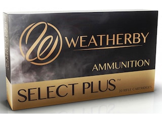 Weatherby Select Plus Ammunition 300 Weatherby Magnum 180 Grain Barnes TTSX Polymer Tipped Spitzer Lead-Free Box of 20