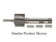 PTG 11-Degree Muzzle Crown Facing Tool with 25 to 284 Caliber 4 Pilot Set (.249, .256, .270, .276)