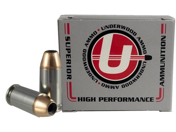 Underwood 45 ACP Ammo 230 Grain Nosler Sporting Handgun Jacketed Hollow Point Box of 20