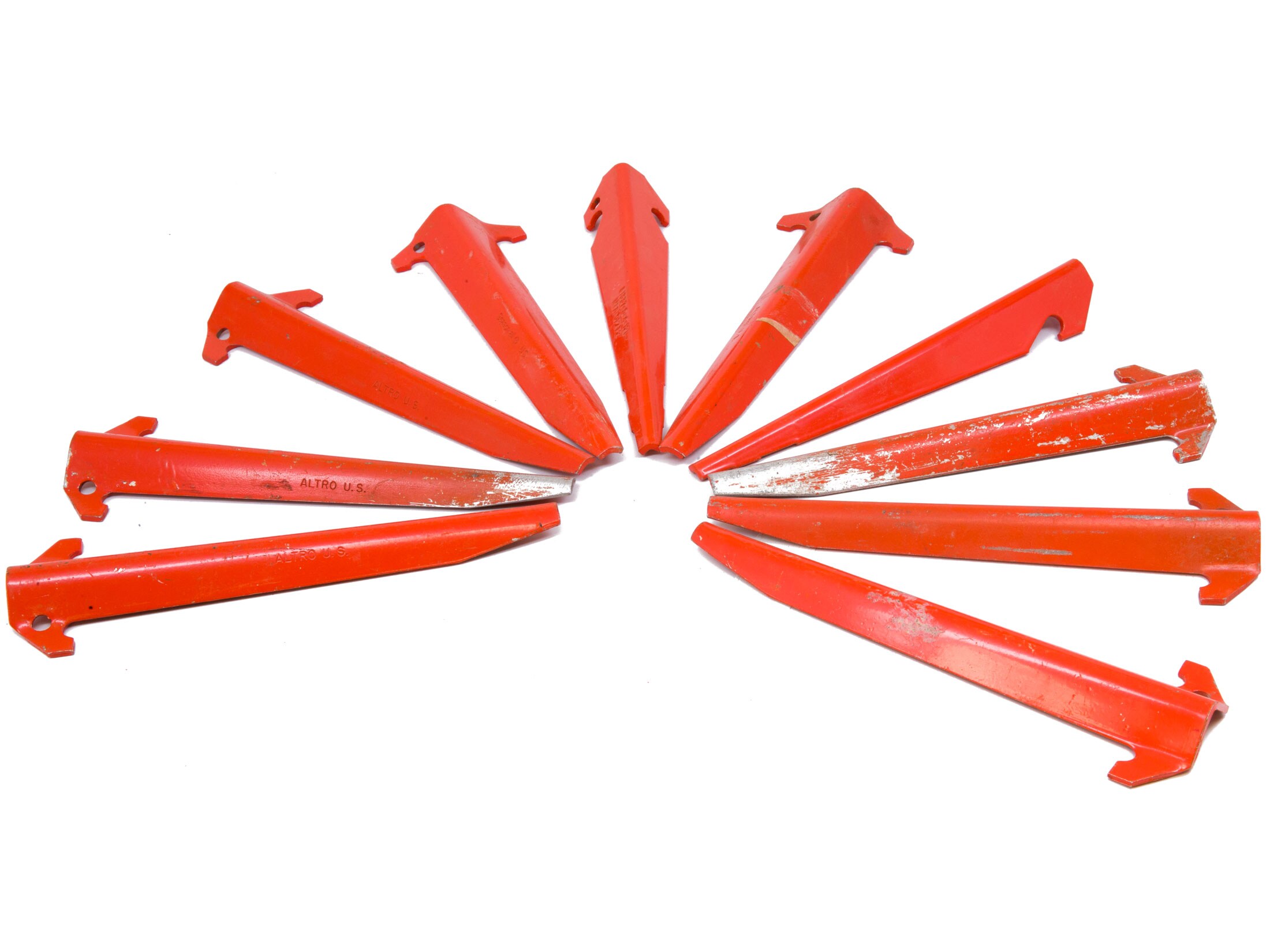 Military Surplus 9 Tent Stake Grade 1 Aluminum Pack of 10