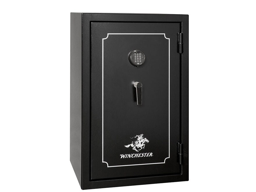 Winchester Home 12 FireResistant Safe S&G EMP Electronic Lock Black