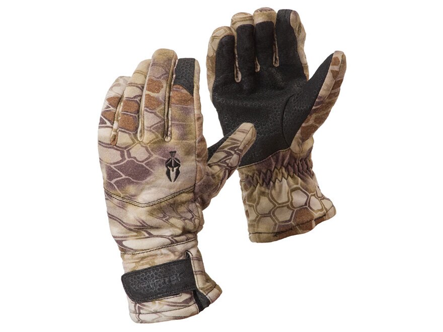 Kryptek Men's Norlander Merino Wool Hunting Gloves Highlander Camo XL