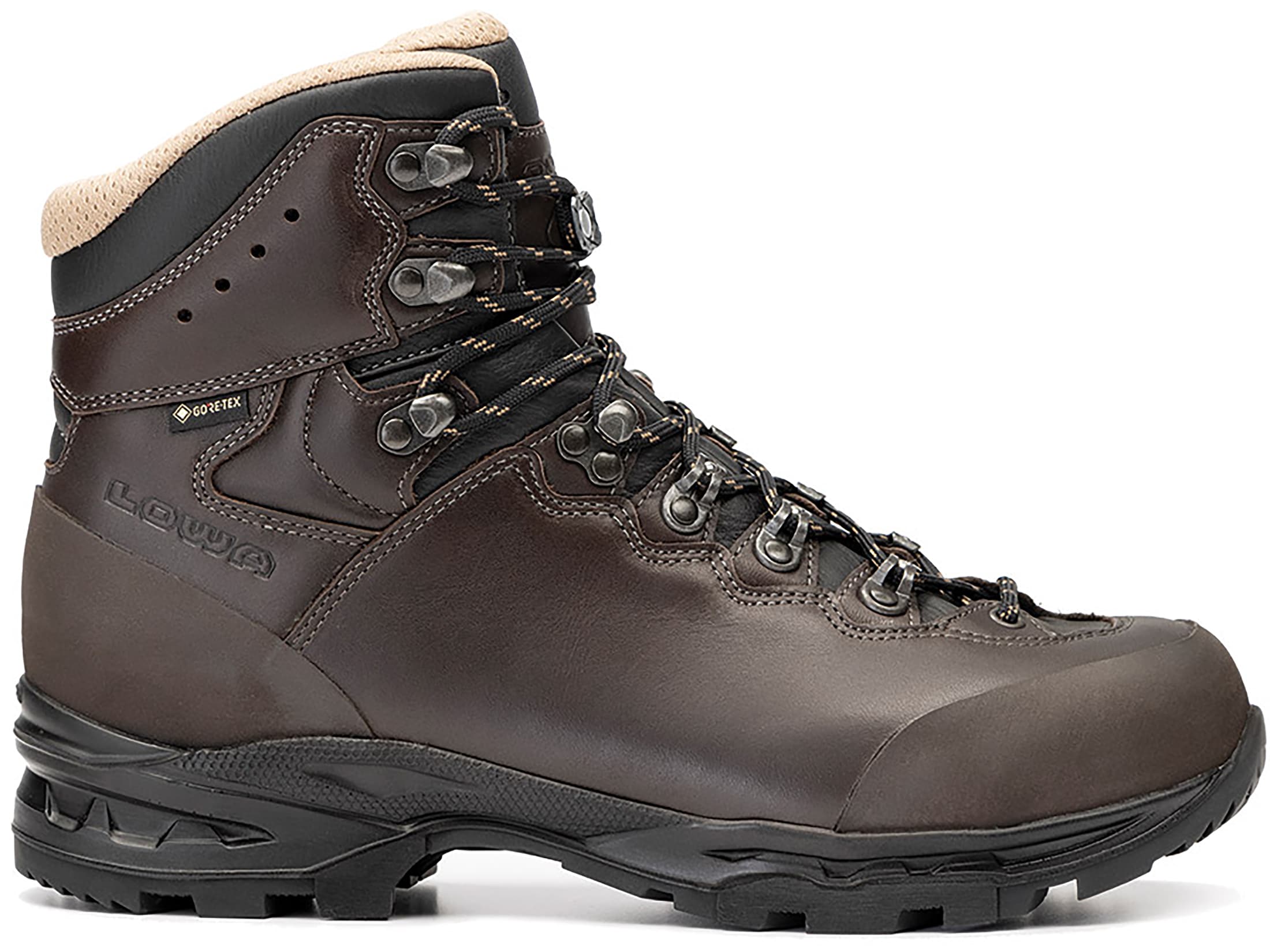 Lowa Camino GTX Hunting Boots Full Grain Leather Dark Brown Men's 11 D