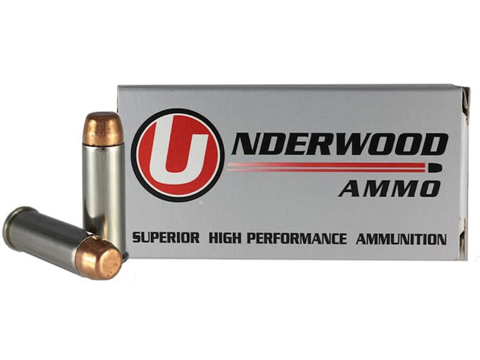 UNDERWOOD 44 REM MAG 245GR FMJ – 50RD 10BX/CS | USA Gun Store
