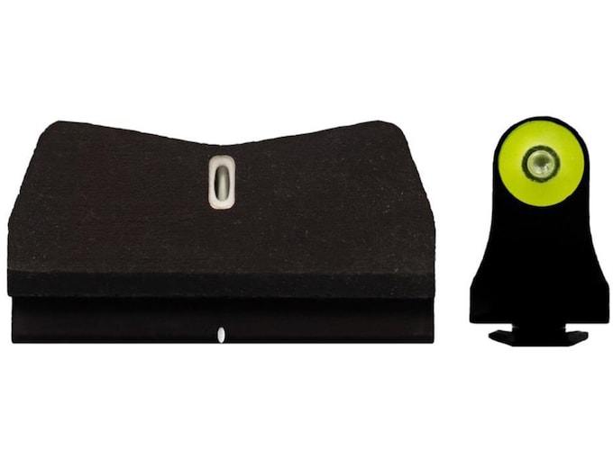 XS DXT2 Suppressor Height Night Sight Set for Glock 17, 19, 22, 23, 24, 26, 27, 31, 32, 33, 34, 35, 36, 38 Big Dot Tritium Front, Tritium Stripe Rear Yellow