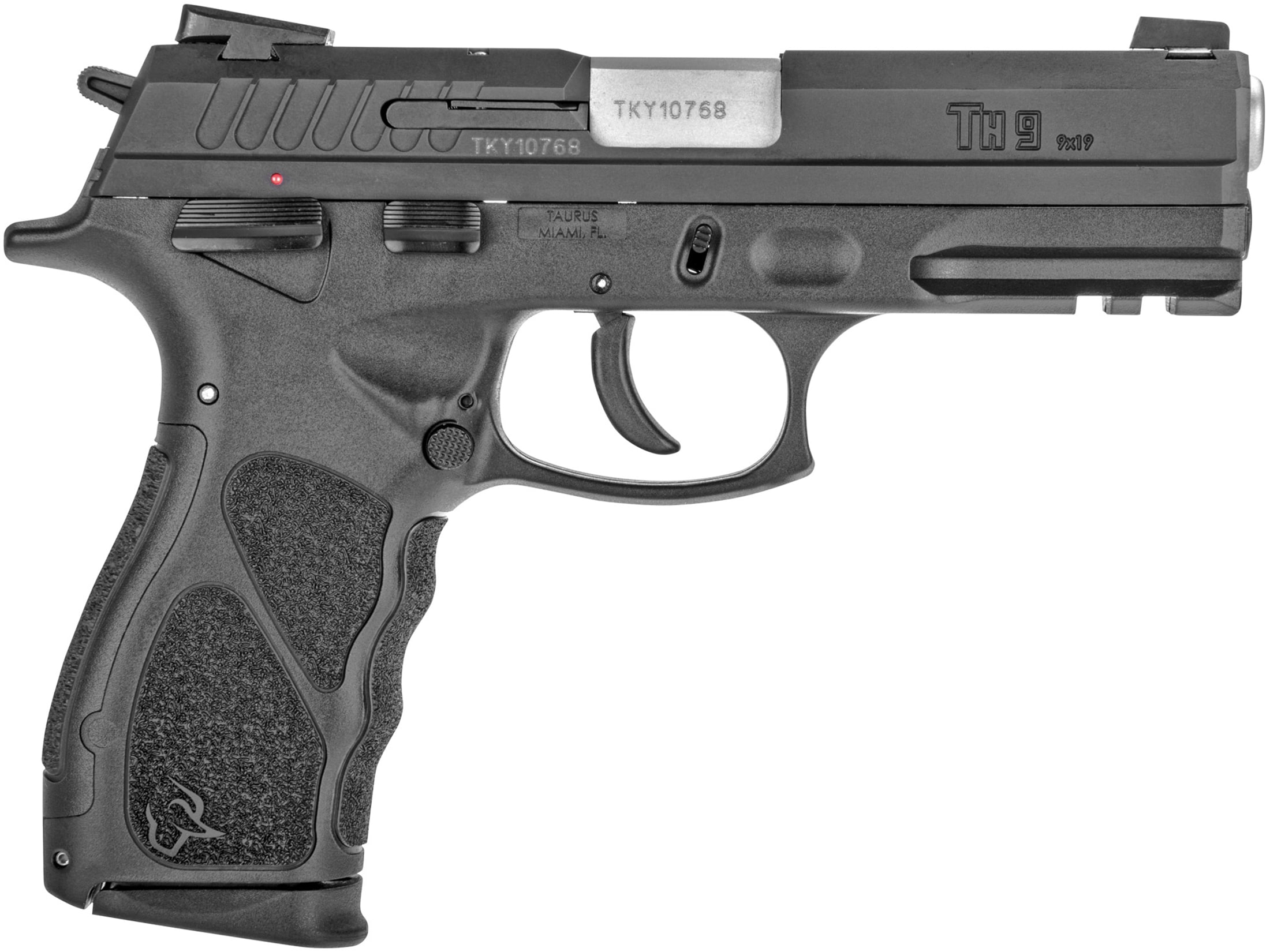 Taurus Th9 Semi Auto Pistol 9mm Luger 425 Barrel 17 Round Black 2878