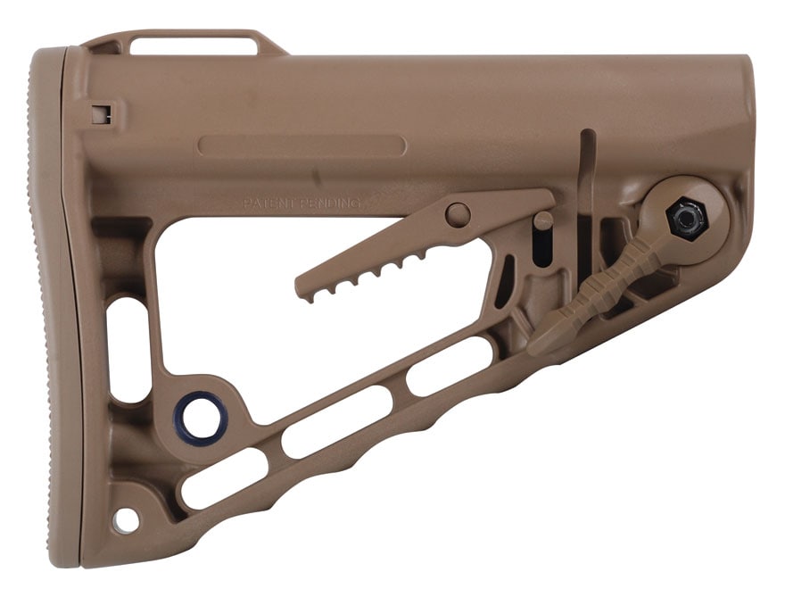 Rogers SuperStoc Stock Collapsible AR-15 LR-308 Synthetic Tan