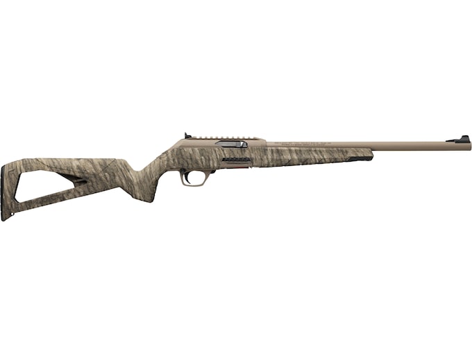 Winchester Wildcat Semi Automatic Rifle 22 Long Rifle 18″ Flat Dark Earth Barrel Flat Dark Earth Frame Mossy Oak Bottomland Field Stock
