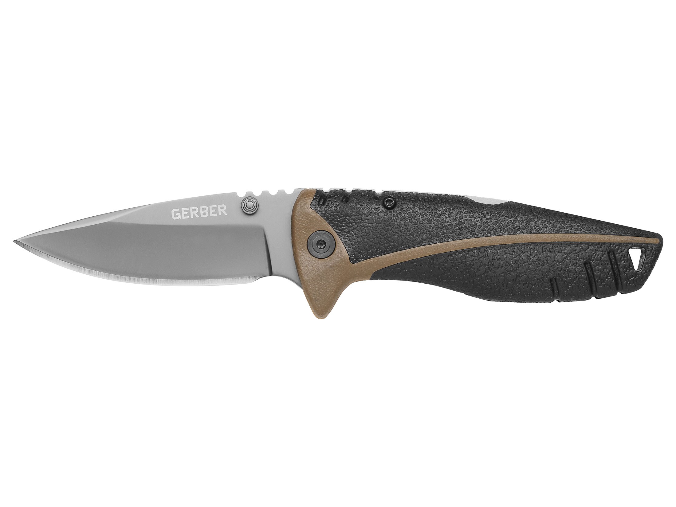 Gerber Myth Pocket Folding Knife 3 Drop Point SS Blade Rubber Handle