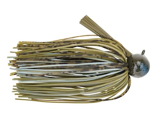 Strike King Tour Grade Skipping Jig 3/8oz / Green Pumpkin Craw