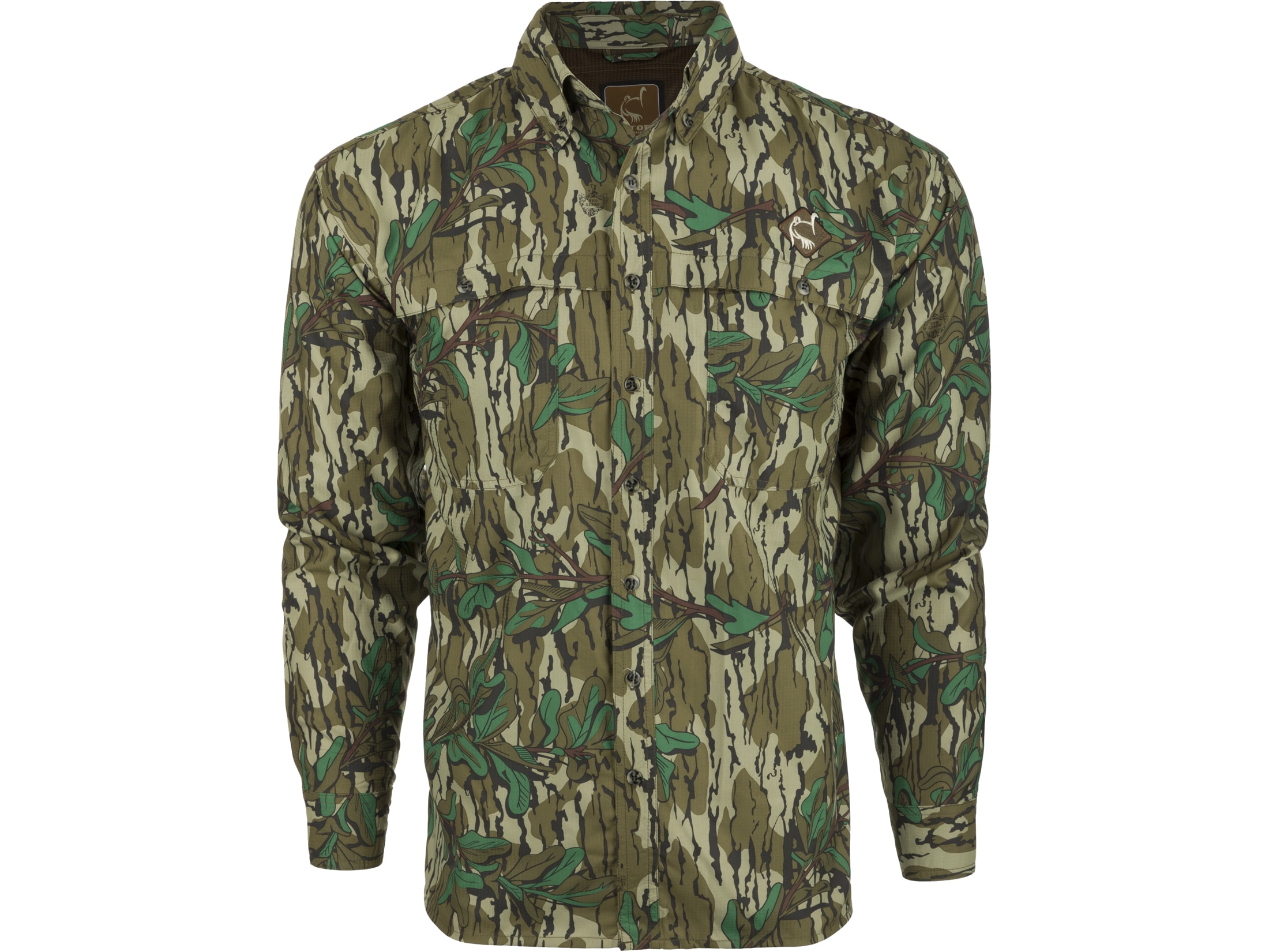 Ol' Tom Men's Mesh Back Flyweight 2.0 Shirt Old School Green Camo