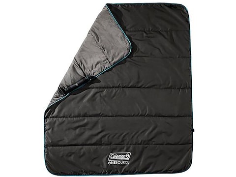 Coleman ONESOURCE Heated Blanket with Rechargeable Li-Ion Battery Black