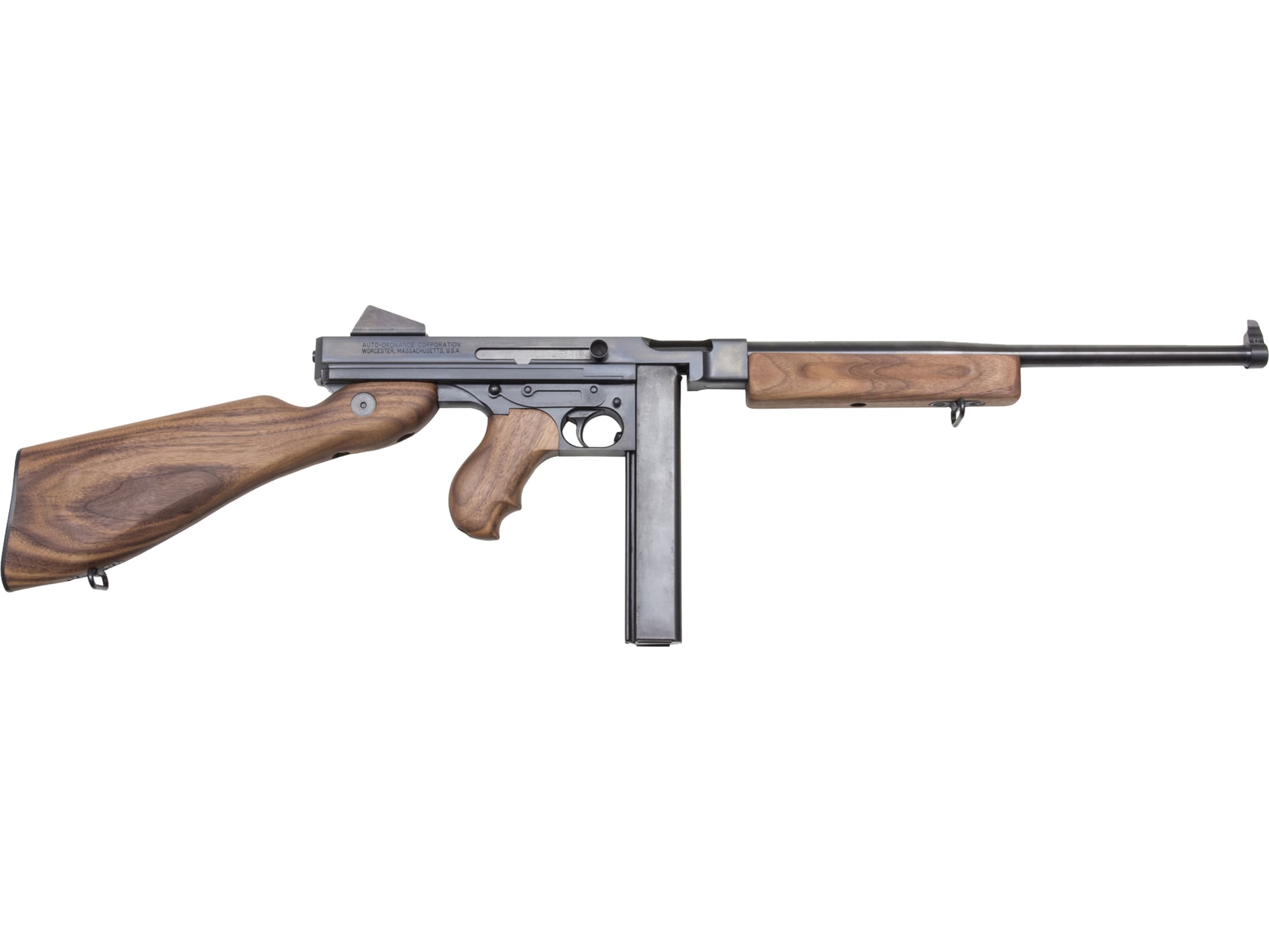 Thompson M1C Semi-Auto Rifle 45 ACP 16.5 Barrel Blued Walnut Pistol