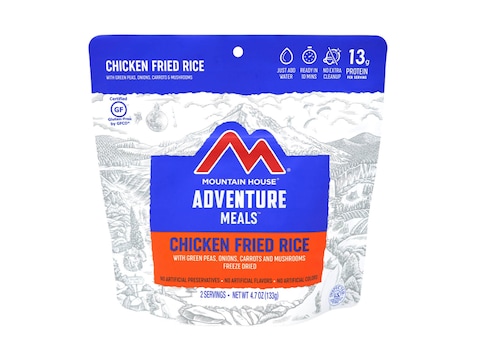 Mountain House Chicken Fried Rice Gluten Free Freeze Dried Food 2 Serving