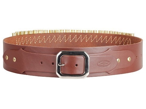 Hunter Adjustable Cartridge Belt Caliber Leather