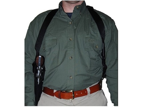 Uncle Mike's Sidekick Vertical Shoulder Holster Left Hand Single