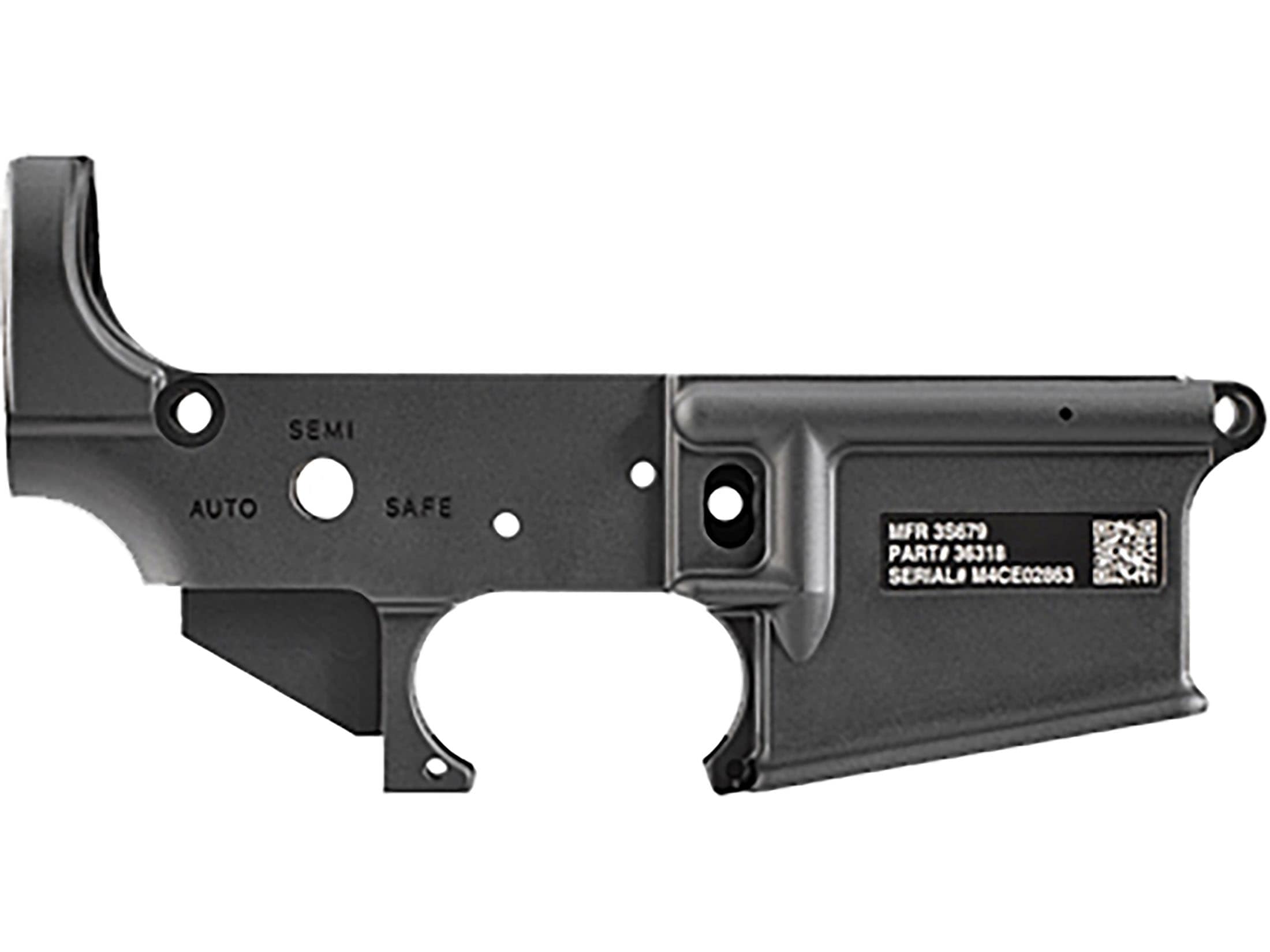 FN M16 AR-15 Stripped Lower Receiver Anodized Black